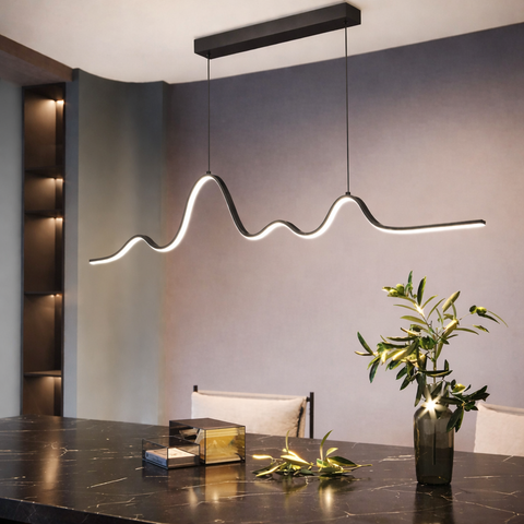 ZigZag Light – Lampadario a Sospensione LED Moderno