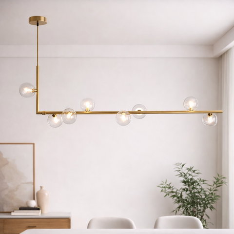 Crystal Eight – Lampadario Design a 8 Sfere