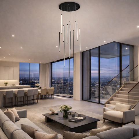 Dynamic – Lampadario a Sospensione LED