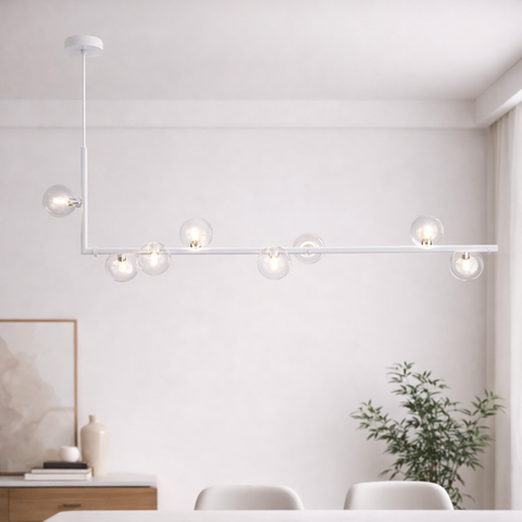 Crystal Eight – Lampadario Design a 8 Sfere