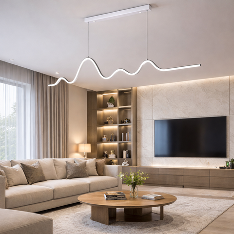 ZigZag Light – Lampadario a Sospensione LED Moderno