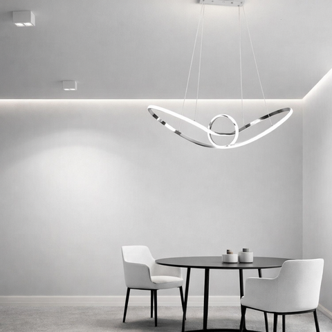 Nova Hole 38W – Lampadario LED Moderno ad Alta Efficienza